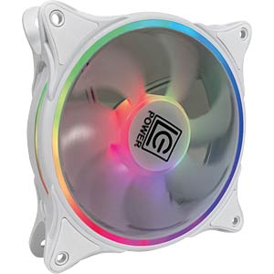 Lc Cf Argb W Lc Power Case Fan Mm Argb White At Reichelt