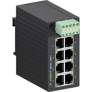 WIENET UMS 8 Switch 8 Port Fast Ethernet Rail Mounting At Reichelt