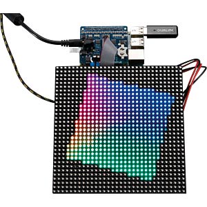 ADAFRUIT Raspberry Pi - RGB Matrix HAT+ RTC KIT | Erweiterungsboards ...