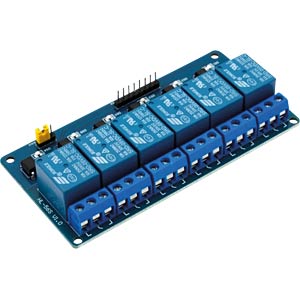 FREI Relay module, 6 channels, 5 V | Sensors and modules at very ...
