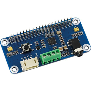 Waveshare Raspberry Pi Shield WAVESHARE Raspberry Pi Shield - Hi-Fi Stereo Sound HAT, WM8960 | Sounds ...