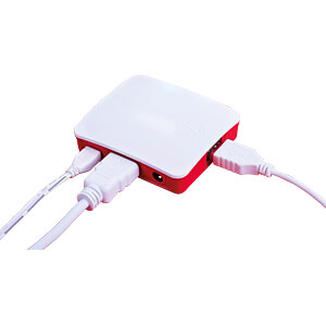 RASP 3A+ CASE RW: Housing for Raspberry Pi 3 A+, raspberry - white at  reichelt elektronik