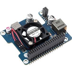 Waveshare Raspberry Pi Shield WAVESHARE Raspberry Pi - PoE Shield für Raspberry 5B | Stromversorgung ...