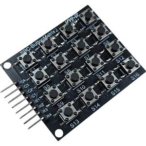 2 Button Matrix JOY-IT Entwicklerboards - Button Matrix, 16 Taster | Eingabegeräte ...