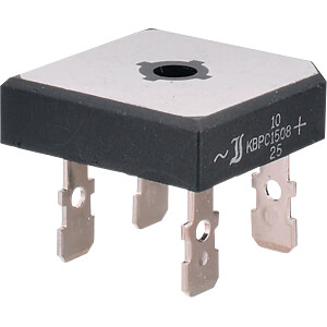 KBPC3506FP DIO: Bruggelijkrichter 600 V 35 A QUAD-28.6 Fast-On Bei ...