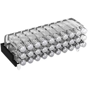 Lichtleiter, SMD, 5x3-fach 2,8mm, ø 2mm, liegend MENTOR 12.962.053 Lichtleiter, SMD, 5x3-fach 2,8mm, ø 2mm, liegend MENTOR 12.962.053