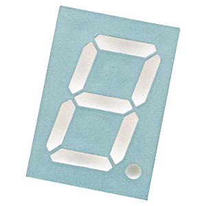 7-Segment-Anzeige, grün, 13,5mm, gem. Kathode KINGBRIGHT SC52-11GWA 7-Segment-Anzeige, grün, 13,5mm, gem. Kathode KINGBRIGHT SC52-11GWA