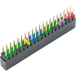 RPI HEADER CG4: Raspberry Pi - GPIO Header, 40-pin, RM 2.54, colour ...