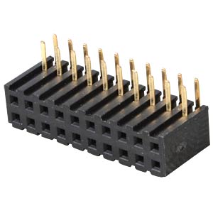 2x10pol. Buchsenleiste, gewinkelt, RM 2,00 FREI 