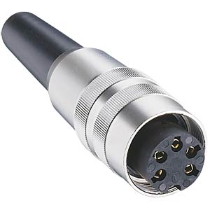 LUM KV 40 Kupplung, KV 40, Rundsteckv.,gerade,IP40,4polig,lang bei