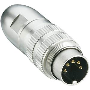 Stecker,Rundsteckv.,IP 68,360° geschirmt, 8-pol. LUMBERG 0332 08 Stecker,Rundsteckv.,IP 68,360° geschirmt, 8-pol. LUMBERG 0332 08