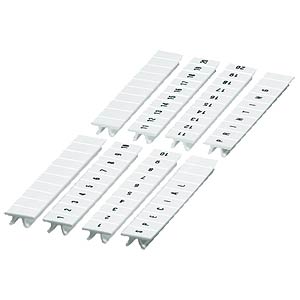 Beschriftungsstreifen 11-20 für 6,2mm Klemmen PHOENIX-CONTACT 1051016:0011 Beschriftungsstreifen 11-20 für 6,2mm Klemmen PHOENIX-CONTACT 1051016:0011