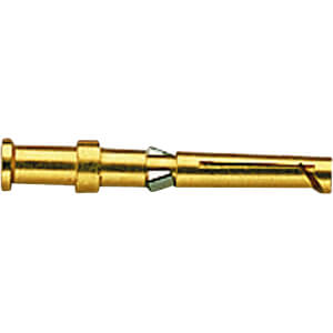 HAN 09150006223: Kontakt-Buchse, 0,5 mm², Kupfer, vergoldet bei  