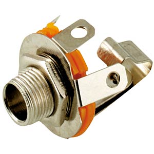 Klinkenbuchse, 6,3mm Stereo, Zentralb., Schaltk. FREI Klinkenbuchse, 6,3mm Stereo, Zentralb., Schaltk. FREI