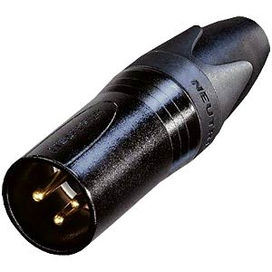 XLR-Stecker, 3-polig NEUTRIK NC3MXB XLR-Stecker, 3-polig NEUTRIK NC3MXB