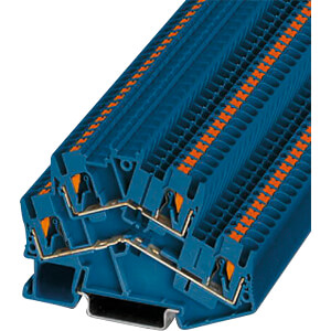 PTTBS 2,5 BU: Double-level terminal block at reichelt elektronik