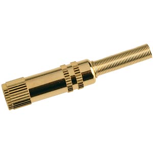 Klinkenkupplung, 3,5 mm, Stereo, 4-pol FREI Klinkenkupplung, 3,5 mm, Stereo, 4-pol FREI