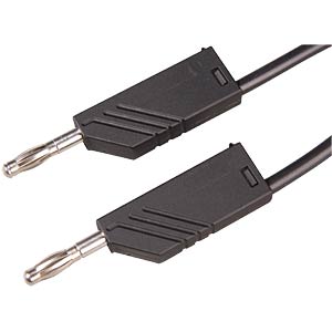 Messleitung, 1 mm², 0,5 m, schwarz HIRSCHMANN TEST & MEASUREMENT 934060100 Messleitung, 1 mm², 0,5 m, schwarz HIRSCHMANN TEST & MEASUREMENT 934060100