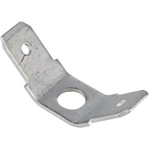 Flachsteckanschl. zum Anschrauben, 45°, 5,3mm FREI Flachsteckanschl. zum Anschrauben, 45°, 5,3mm FREI