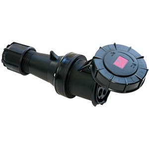 TWIST-Kupplung - 125A, 5p 6h IP67 - schwarz PC ELECTRIC 245-6XS TWIST-Kupplung - 125A, 5p 6h IP67 - schwarz PC ELECTRIC 245-6XS