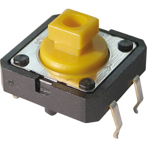 Thd Button OMRON Push-button, THD, 1 NO contact (NO) | Short-stroke keys at very ...
