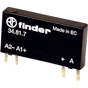 Steckrelais, 1 Schließer, 2A, 5VDC/24VDC FINDER 34.81.7.005.9024 Steckrelais, 1 Schließer, 2A, 5VDC/24VDC FINDER 34.81.7.005.9024