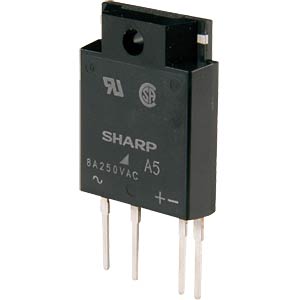 Solid-State-Relais, U: 600V, IT: 8.0A, Ift: 8mA SHARP S 202 S 11F Solid-State-Relais, U: 600V, IT: 8.0A, Ift: 8mA SHARP S 202 S 11F