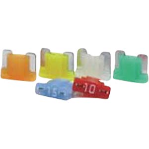 10A Mini Sicherungsset 10A Mini-KFZ-Sicherungen – 12V/24V Flachsicherungen, 11 Mm, 10 Stück Im Pack Hella Miniflachstecksicherung