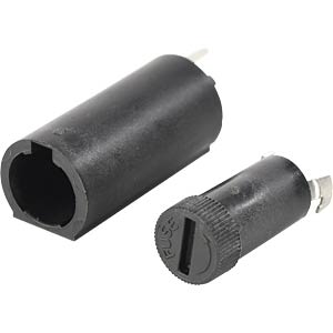 MTA Sicherungshalter, 5x20mm, print, mit Abdeckkappe | Sicherungshalter MTA Sicherungshalter, 5x20mm, print, mit Abdeckkappe | Sicherungshalter