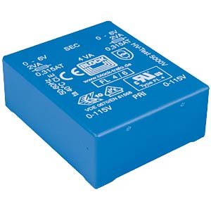 Trafo 4VA, 2x 9V, 2x 222mA BLOCK TRANSFORMATOREN FL 4/9 Trafo 4VA, 2x 9V, 2x 222mA BLOCK TRANSFORMATOREN FL 4/9