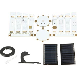 Satelliten Bausatz, Solar+LED