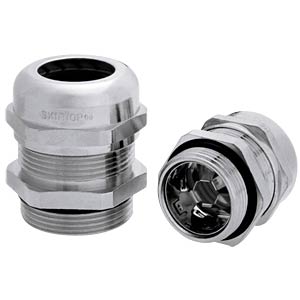 Kabelverschraubung, M 12 x 1,5, Ø 3,5 - 7 mm, silber, IP68 LAPPKABEL 53112610 Kabelverschraubung, M 12 x 1,5, Ø 3,5 - 7 mm, silber, IP68 LAPPKABEL 53112610
