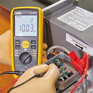 Isnulation Measuring Instruments CHAUVIN ARNOUX C.A 6528 insulation measuring instrument, 250/500/1000 V ...