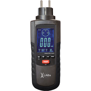 RCD-Prüfgerät GT0010, 195 - 253 V AC VA-LABS GT0010