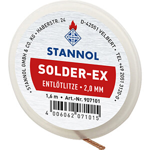ELL STA 2,0 - Entlötlitze Solder-Ex