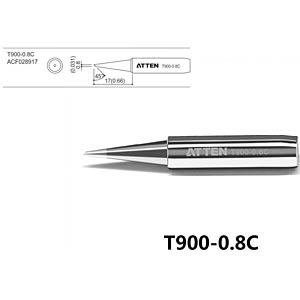 ATTEN T900-0,8C - Lötspitze