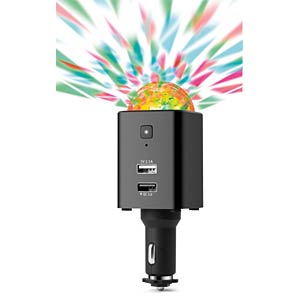 TECHNAXX TX-159 - Disco Mobile-Auto Charger TX-159 TECHNAXX TX-159 - Disco Mobile-Auto Charger TX-159