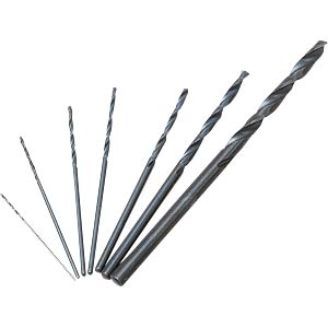 PROXXON HSS Twist Drill Bit Set - 10 Pieces (#80 To #30 / 0.3 To 3.2mm)