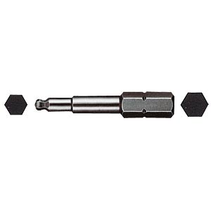 Bit Sechskant-Kugelkopf, 2,5 x 38 mm WIHA 01736 Bit Sechskant-Kugelkopf, 2,5 x 38 mm WIHA 01736