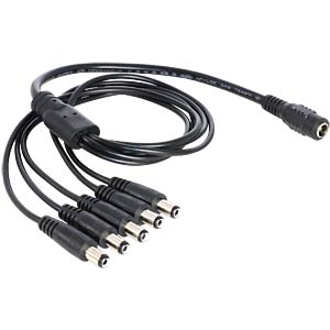 Eonvic D-Tap Auf DC 5.5x2.5 Mm Spiralkabel – 1 M, Rechtwinklig, Für V-Mount Akkus & DSLR Rigs