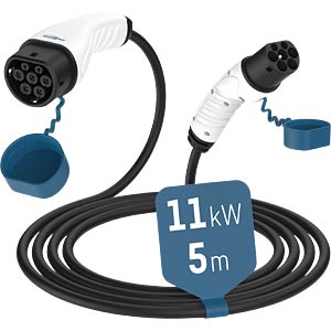 ANS 1900-0117: Type 2 cable, for electric vehicles, 11 kW, 16 A, 3 