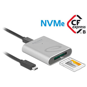 DELOCK 91751 - USB Type-C™ Card Reader für CFexpress Speicherkarten