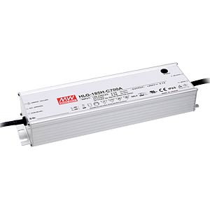 HLG-185H-12A MEANWELL AC-DC Single Output LED Driver Mix M