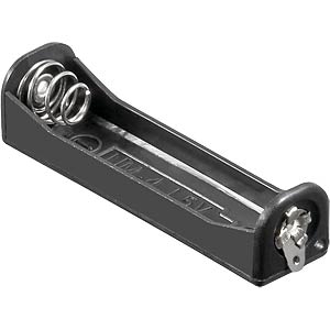HALTER 1XUM4-LF - Batteriehalter für 1 Microzelle (AAA)