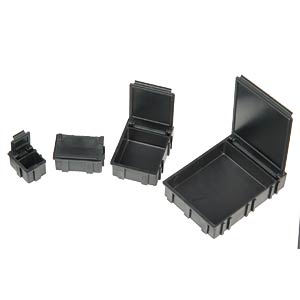 ESD BOX 3 SW/SW - ESD SMD Klappbox 41 x 15 x 37 mm