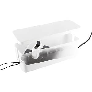LOGILINK Kabelbox, 407 x 157 x 133,5 mm, Weiß | Kabelorganisation günstig kaufen
