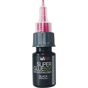 GLUETEC Sekundenkleber, Super Glue B20, länger aushärtend, 20 g, schwarz | 1-Komp. Kleber günstig kaufen