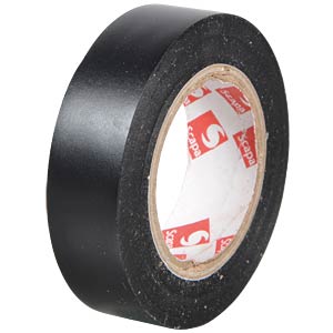 10m lang 2 Rollen Isolierband Iso-Band in schwarz 16mm breit 
