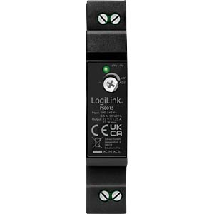 Produktbild von MeanWell HDR-15-12 Hutschienen-Netzteil – 15 W / 12 V / 1,25 A – 2 Stück – DIN-Schiene