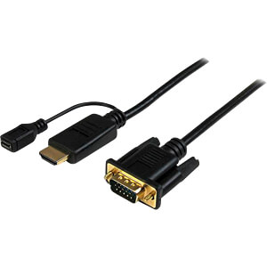VGA to HDMI VGA Adapter, Onten VGA Splitter 1 VGA in HDMI VGA 2 Out (VGA HDMI In VGA to HDMI VGA Adapter, Onten VGA Splitter 1 VGA in HDMI VGA 2 Out (VGA HDMI In